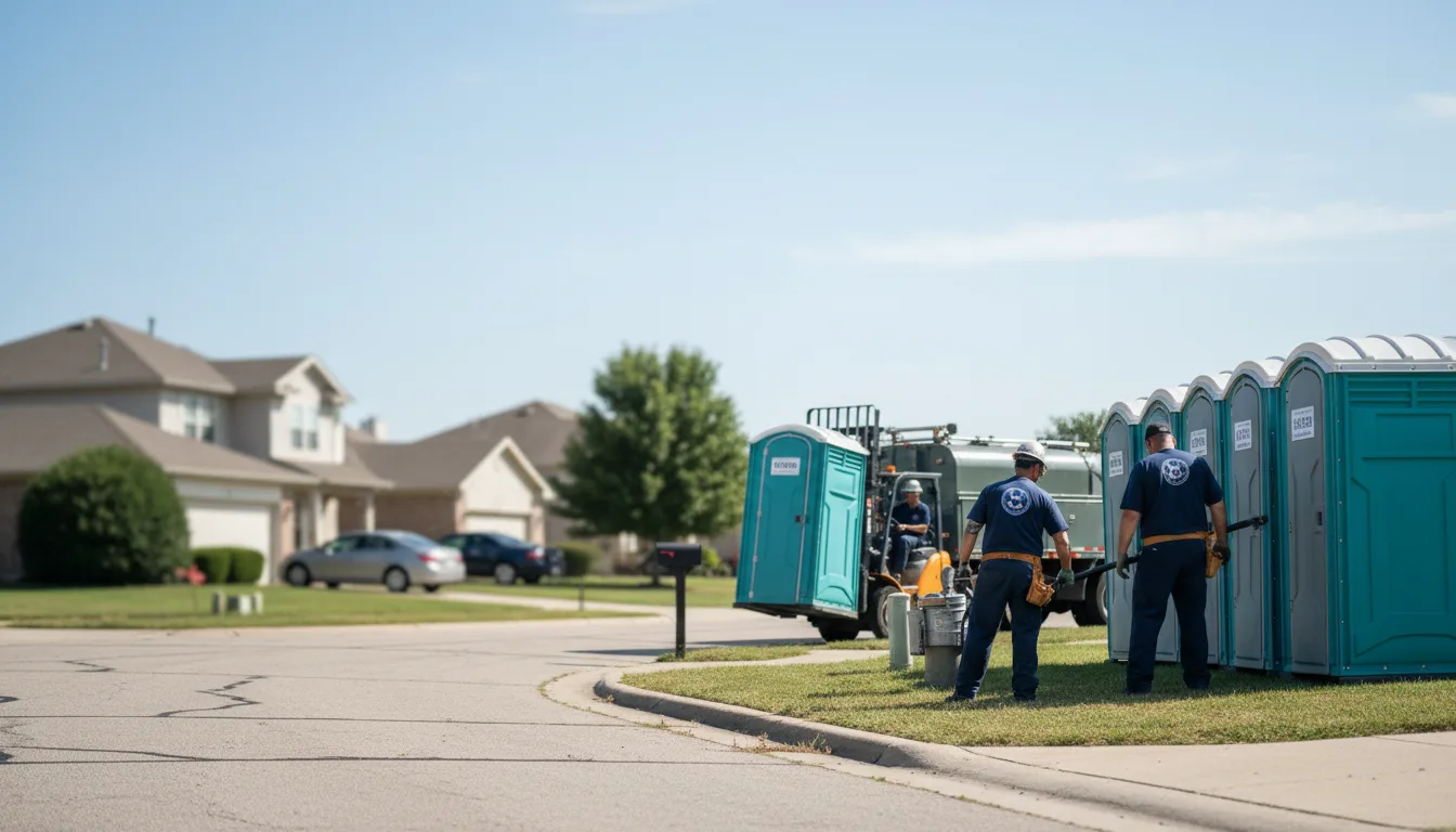 Porta Potty Rental in Ratcliff, TX near me